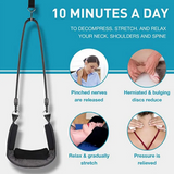 Neck Hammock Cervical Spine Stretcher Neck Relaxation Relieve Pain Door Mounted Stretcher Relieve Neck Pressure
