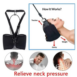 Neck Hammock Cervical Spine Stretcher Neck Relaxation Relieve Pain Door Mounted Stretcher Relieve Neck Pressure