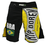 Men’s MMA Fight Shorts, UFC, BJJ, No Gi, Grappling, Jiu Jitsu Shorts, Made in Brazil
