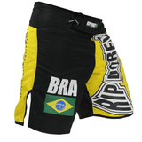 Men’s MMA Fight Shorts, UFC, BJJ, No Gi, Grappling, Jiu Jitsu Shorts, Made in Brazil