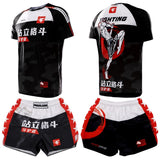 OSS Sports - Men and Women MMA Short Sleeve & Shorts Set Muay Thai, Boxing Training