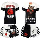 OSS Sports - Men and Women MMA Short Sleeve & Shorts Set Muay Thai, Boxing Training