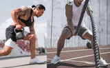 OSS - Mens Gym Training 2 in 1 Sports Shorts Outdoor Workout Running with Pockets