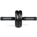 OSS - Abdominal Exercise Wheel Black Roller With Extra Thick Knee Pad Mat