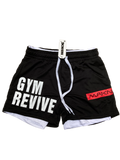 OSS - Quick Dry Trousers Men Mesh Elastic Fitness Outdoor Gym Revival Training Shorts