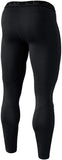 OSS - Compression Pants - Men's Tights Base Layer Leggings, Best Running/Workout, Black, UK L_Tag XL