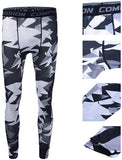 OSS - Compression Pants Tight Running Workout Grappling BJJ MMA Trousers Camouflage