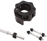 OSS - Collar Clamps for, Dumbells, Barbells Gym Equipment, Weightlifting, Fitness, Crossfit (25mm, One Pair)