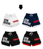 OSS - Quick Dry Trousers Men Mesh Elastic Fitness Outdoor Gym Revival Training Shorts