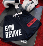 OSS - Quick Dry Trousers Men Mesh Elastic Fitness Outdoor Gym Revival Training Shorts