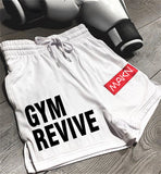 OSS - Quick Dry Trousers Men Mesh Elastic Fitness Outdoor Gym Revival Training Shorts