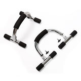 OSS - Metal Fitness Push Up Bars Stands Slip-Resistant Comfort Foam Grip Home Gym
