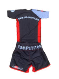 OSS Sports Men's BJJ, MMA, Grappling Kit Compression Top Plus Shorts Set 2 PCS