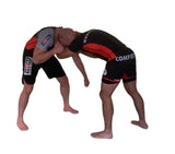 OSS Sports Men's BJJ, MMA, Grappling Kit Compression Top Plus Shorts Set 2 PCS