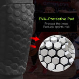 OSS - Men's 3/4 Compression Tight Pants Kneepads, Quick-Drying. Best Working Knee Pads.
