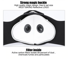 Sport Face Mask Anti Pollution Dust Half Face Mask with 2 Activated Carbon Air Filters