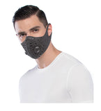 Sport Face Mask Anti Pollution Dust Half Face Mask with 2 Activated Carbon Air Filters