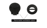 Sport Face Mask Anti Pollution Dust Half Face Mask with 2 Activated Carbon Air Filters