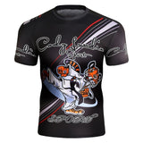 Rash Guard Compression T Shirt Mens Short Sleeve Different Styles SALE - OSS Sports 