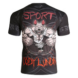 Rash Guard Compression T Shirt Mens Short Sleeve Different Styles SALE - OSS Sports 