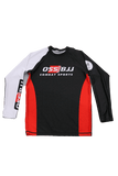 OSS Sports - BJJ & No Gi Competitor Long Sleeve Rash Guard plus Long Leggings