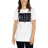 Short-Sleeve Unisex T-Shirt BJJ - JiuJitsu Chess Belt Grading