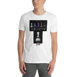 Short-Sleeve Unisex T-Shirt - BJJ - Jiu Jitsu Grading Belt White