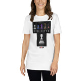 Short-Sleeve Unisex T-Shirt - BJJ - Jiu Jitsu Grading Belt White