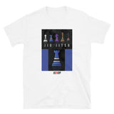 Short-Sleeve Unisex T-Shirt - BJJ - Jiu Jitsu Grading Belt Blue