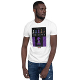 Short-Sleeve Unisex T-Shirt - BJJ - Jiu Jitsu Grading Belt Purple