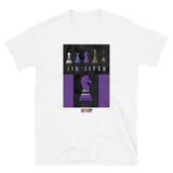 Short-Sleeve Unisex T-Shirt - BJJ - Jiu Jitsu Grading Belt Purple