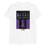 Short-Sleeve Unisex T-Shirt - BJJ - Jiu Jitsu Grading Belt Purple