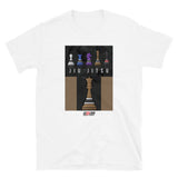Short-Sleeve Unisex T-Shirt - BJJ - Jiu Jitsu Grading Belt Brown