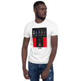 Short-Sleeve Unisex T-Shirt - BJJ - Jiu Jitsu Grading Belt Black