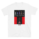 Short-Sleeve Unisex T-Shirt - BJJ - Jiu Jitsu Grading Belt Black