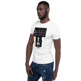 Short-Sleeve Unisex T-Shirt - BJJ - Jiu Jitsu Grading Belt White