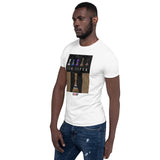 Short-Sleeve Unisex T-Shirt - BJJ - Jiu Jitsu Grading Belt Brown